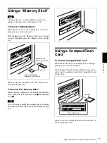 Preview for 11 page of Sony UPA-PC500 Operating Instructions Manual