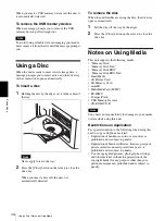 Preview for 14 page of Sony UPA-PC500 Operating Instructions Manual