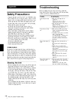 Preview for 18 page of Sony UPA-PC500 Operating Instructions Manual