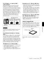 Preview for 35 page of Sony UPA-PC500 Operating Instructions Manual