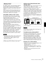 Preview for 55 page of Sony UPA-PC500 Operating Instructions Manual