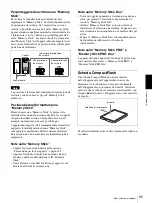 Preview for 95 page of Sony UPA-PC500 Operating Instructions Manual