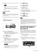 Preview for 43 page of Sony UPA-PC700 Installation Manual