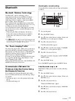 Preview for 13 page of Sony UPD-X100 Operating Instructions Manual