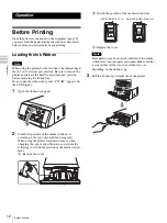 Preview for 12 page of Sony UPD25MD Instructions For Use Manual