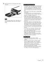 Preview for 19 page of Sony UPX-C100 Operating Instructions Manual