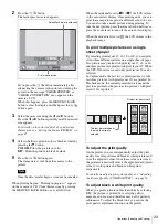 Preview for 23 page of Sony UPX-C100 Operating Instructions Manual