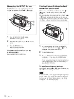 Preview for 30 page of Sony UPX-C100 Operating Instructions Manual