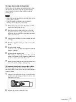 Preview for 71 page of Sony UPX-C100 Operating Instructions Manual