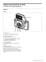 Предварительный просмотр 9 страницы Sony UPX-C300 Operating Instructions Manual