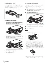 Предварительный просмотр 18 страницы Sony UPX-C300 Operating Instructions Manual