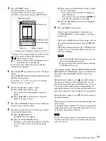 Предварительный просмотр 23 страницы Sony UPX-C300 Operating Instructions Manual