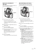 Предварительный просмотр 173 страницы Sony UPX-C300 Operating Instructions Manual