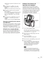 Предварительный просмотр 179 страницы Sony UPX-C300 Operating Instructions Manual