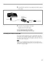 Предварительный просмотр 37 страницы Sony UPX-DP10 Operating Instructions Manual