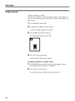 Предварительный просмотр 48 страницы Sony UPX-DP10 Operating Instructions Manual