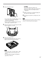 Предварительный просмотр 87 страницы Sony UPX-DP10 Operating Instructions Manual