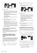 Preview for 22 page of Sony URX-P03 Operating Instructions Manual