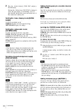 Preview for 24 page of Sony URX-P03 Operating Instructions Manual