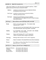 Preview for 2 page of Sony US14430GR Product Safety Data Sheet