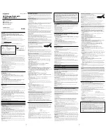 Preview for 1 page of Sony USM128C Operating Instructions