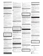 Preview for 2 page of Sony USM16 Operating Instructions