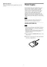 Предварительный просмотр 5 страницы Sony UTX-B03HR Operating Instructions Manual