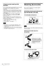 Предварительный просмотр 16 страницы Sony UWP-D11 Operating Instructions Manual