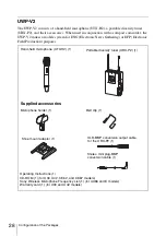 Preview for 28 page of Sony UWP-V1 Operating Instructions Manual