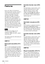 Preview for 32 page of Sony UWP-V1 Operating Instructions Manual