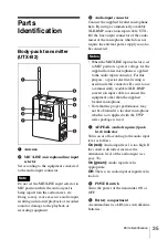 Preview for 35 page of Sony UWP-V1 Operating Instructions Manual