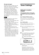 Preview for 50 page of Sony UWP-V1 Operating Instructions Manual