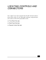 Preview for 9 page of Sony VAIO Digital Studio PCV-RX790G User Manual