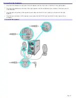 Предварительный просмотр 22 страницы Sony VAIO Digital Studio PCV-RZ32G User Manual