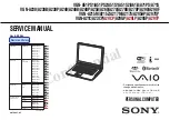 Sony Vaio Digital Studio VGN-A240 CTO Service Manual preview