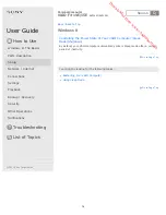 Preview for 76 page of Sony VAIO Fit 14E SVF1421 User Manual