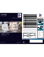 Sony VAIO FS VGN-FS28GP Specifications preview