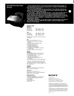 Preview for 2 page of Sony Vaio IJP-V100 Specifications