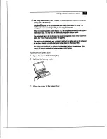 Preview for 27 page of Sony VAIO PCG-731 User Manual