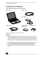 Preview for 13 page of Sony VAIO PCG-9312 User Manual