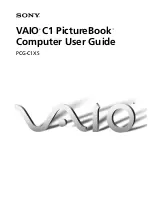 Sony VAIO PCG-C1XS User Manual preview