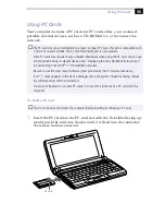 Preview for 47 page of Sony VAIO PCG-C1XS User Manual