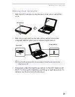 Предварительный просмотр 21 страницы Sony VAIO PCG-F150 User Manual