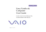 Sony VAIO PCG-F701 User Manual preview