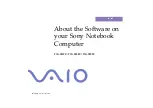 Preview for 1 page of Sony VAIO PCG-F807K Software Manual