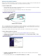 Preview for 20 page of Sony VAIO PCG-FR130 User Manual