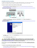 Предварительный просмотр 25 страницы Sony VAIO PCG-FRV23 User Manual