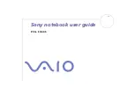 Sony Vaio PCG-FX605 User Manual предпросмотр