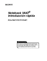 Preview for 36 page of Sony VAIO PCG-FX777 Service Manual