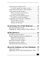 Preview for 3 page of Sony VAIO PCG-FXA33 User Manual